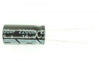 Конденсатор электролитический 2200мкФ 16В 20% 105°C (10х20мм)
