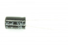 Конденсатор электролитический 330мкФ 25В 20% 105°C (8х12мм)