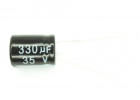 Конденсатор электролитический 330мкФ 35В 20% 105°C (10х13мм)