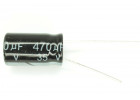 Конденсатор электролитический 470мкФ 35В 20% 105°C (10х17мм)