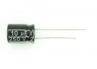 Конденсатор электролитический 10мкФ 250В 20% 105°C (10х13мм)