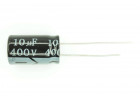 Конденсатор электролитический 10мкФ 400В 20% 105°C (10х17мм)