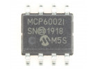MCP6002T-I/SN (SO-8) Сдвоенный операционный усилитель с низким потреблением