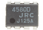 NJM4580D (DIP-8) Сдвоенный операционный усилитель