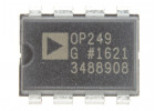 OP249GPZ (DIP-8) Высокоскоростной прецизионный сдвоенный операционный усилитель