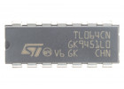 TL064CN (DIP-14) Счетверённый операционный усилитель с низким потреблением