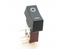 SRLS-102-C3H Тумблер с кнопкой на плату угловой ON-ON SPDT 250В 1,5А