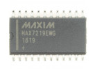 MAX7219EWG+ (SO-24) Драйвер светодиодных индикаторов 8-разрядов ОК с последовательным интерфейсом