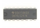 SN74LS247N (DIP-16) Драйвер/декодер семисегментного индикатора