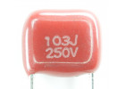 CL21X Конденсатор плёночный 10 нФ 250В
