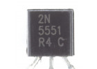 2N5551 (TO-92) Биполярный транзистор NPN 160В 0,6А