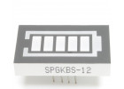 SPGKBS-12 (Красный-Зелёный) Светодиодный индикатор батареи 6 сегментов