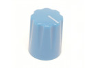 KN-1900H/BL Ручка пластиковая 12,7x15,78мм под ось 6,35мм + винт (Синий)