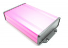 BAW 12001-A4(W140) Корпус алюминиевый настольный розовый 96x33x140мм