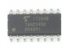 74HC595D (SO-16) Сдвиговый регистр 8-раз.
