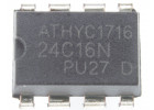 24C16 (DIP-8) Энергонезависимая память EEPROM 16 Кбит