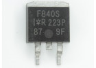 IRF840S (D2-PAK) Полевой транзистор N-MOSFET 500В 8А