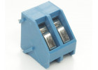 LF330-5.0-02P (Синий) Винтовой клеммник на плату 2 конт. шаг 5мм 300В 15А
