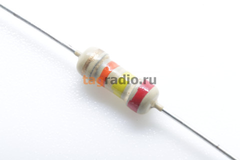 Резистор постоянный 0,25Вт 27 кОм 5% (CF-0,25W-27K)