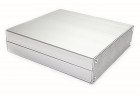 AK-C-C2 Корпус алюминиевый настольный серебристый 25x98x100мм (0,165кг)