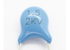 Конденсатор керамический 1,5 пФ 2кВ 10% (CC81-2KV-05B-NP0-1.5pF-J-F5)