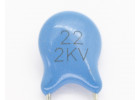 Конденсатор керамический 22 пФ 2кВ 10% (CC81-2KV-06B-NP0-22pF-J-F5)