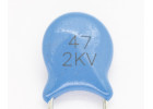 Конденсатор керамический 47 пФ 2кВ 10% (CC81-2KV-08B-NP0-47pF-J-F5)