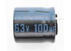 Конденсатор электролитический 100мкФ 63В 20% 105°C (10х13мм) (JTK107M063S1GMH13L)