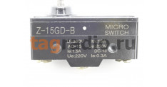 Z-15GD-B Микропереключатель ON-(ON) SPDT 250В 15А