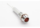 XD22-6 / R Светодиодный индикатор на панель D=6мм 6В металл (Красный)