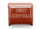 CBB22 Конденсатор пленочный 0,1 мкФ 630В
