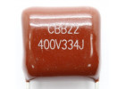 CBB22 Конденсатор пленочный 0,33 мкФ 400В