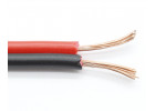 Акустический кабель 2x0,50 кв.мм, жила омедненная, красно-чёрный 1м