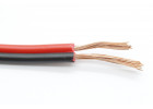 Акустический кабель 2x0,75 кв.мм, жила омедненная, красно-чёрный 1м