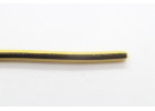 ПВАМ-0,35 кв.мм (Желтый-Черный) Провод автомобильный медный 1м