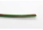ПВАМ-0,35 кв.мм (Зеленый-Красный) Провод автомобильный медный 1м