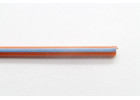 ПВАМ-0,35 кв.мм (Оранжевый-Голубой) Провод автомобильный медный 1м
