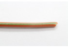 ПВАМ-0,35 кв.мм (Оранжевый-Зеленый) Провод автомобильный медный 1м