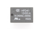 HFD41/12VDC-H Реле 12В SPDT 240В 1А