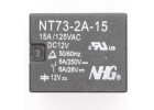 NT73-2-A-15-DC12V (JQC-3F) Реле 12В SPST-NO 250В 6А