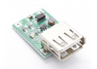Модуль HW-105 Step-Up DC-DC преобразователь Uвх=0,9-5В Uвых=5В Imax=0,6А с гнездом USB тип A