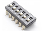 DIP переключатель SMD 6 поз. 24В 0,025А
