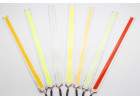 Светодиодная лента жесткая 11,8x168мм 7P4S, 28 LED, 10-12В (красный)