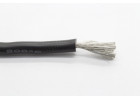 Провод медный в силиконовой изоляции 16AWG (1,31 кв.мм) черный 1м