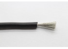 Провод медный в силиконовой изоляции 20AWG (0,52 кв.мм) черный 1м
