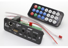 AC23BP+2xDC2018 Модуль KH-Q8 MP3(USB/microSD)/Bluetooth/FM/AUX/MIC с пультом и УНЧ 2x3Вт Uпит=5В