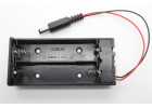 BH18650-2001 Батарейный отсек 2x18650 с крышкой и выключателем