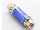 RC-N1010/BL Гнездо RCA на кабель (Синий)