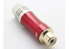 RC-N1010/R Гнездо RCA на кабель (Красный)