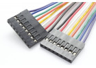 Межплатный кабель BLD 1x08 2,54мм гнездо/гнездо 200мм 26 AWG